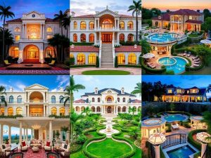 Casele luxoase ale vedetelor cu arhitectură spectaculoasă.