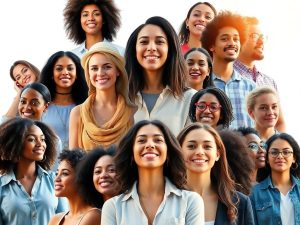 Oameni inspiraționali cu realizări diverse.