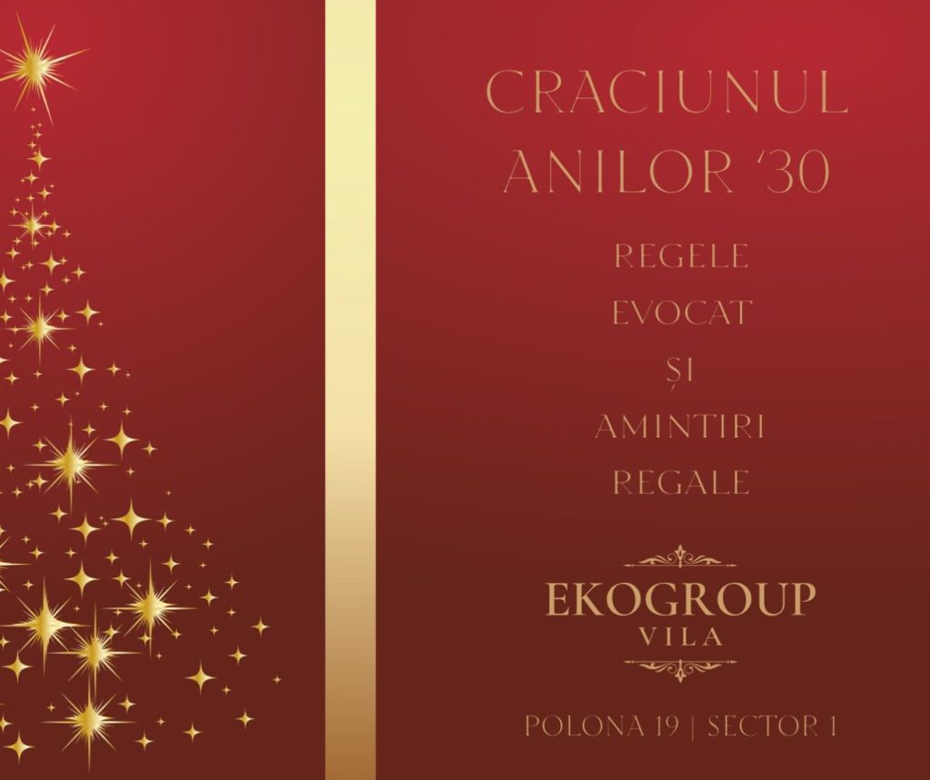 Eko Group Vila: O Sărbătoare a Eleganței Crăciunului Anilor '30