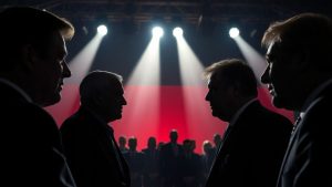 Vedete în controverse politice: imagini dramatice.